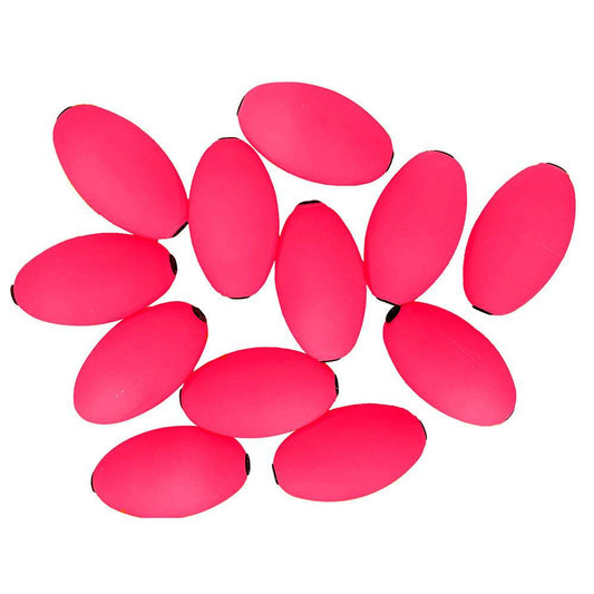 Tigress Oval Kite Floats - Pink *12-Pack [88961-1] - Twin Screws Marine Service