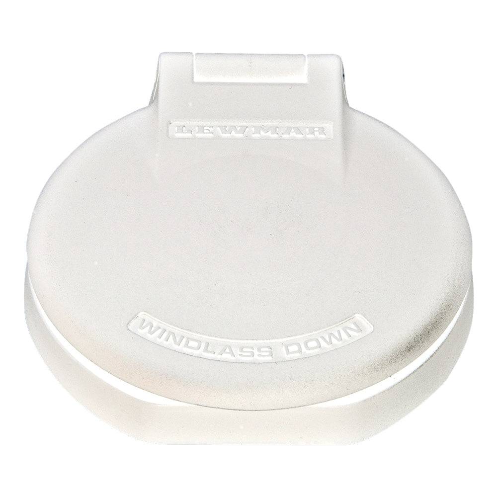 Lewmar Deck Foot Switch - Windlass Down - White Plastic [68000918] - Twin Screws Marine Service