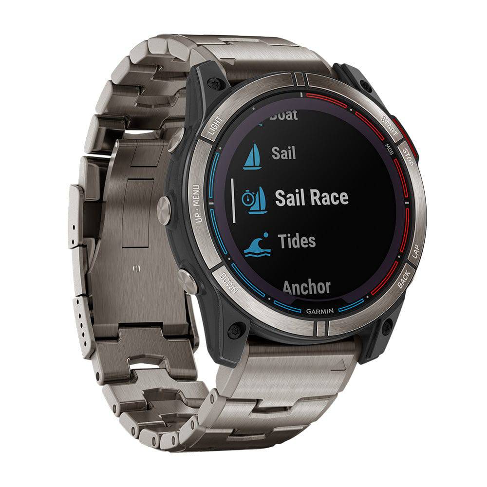 Garmin quatix 7 - Solar Edition Marine GPS Smartwatch w/Solar Charging [010-02541-60] - Twin Screws Marine Service