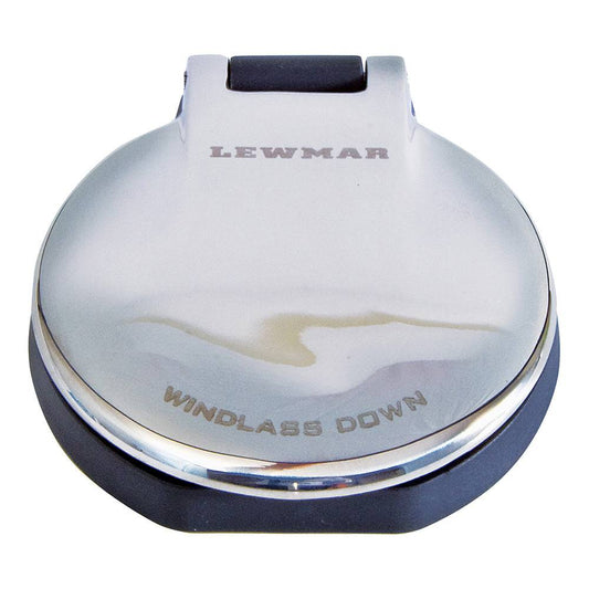 Lewmar Deck Foot Switch - Windlass Down - Stainless Steel [68000888] - Twin Screws Marine Service