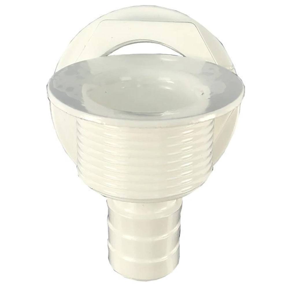 T-H Marine Straight Barbed All-Purpose Drain - White [APD-2-DP] - Twin Screws Marine Service