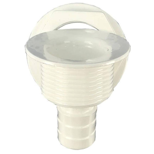 T-H Marine Straight Barbed All-Purpose Drain - White [APD-2-DP] - Twin Screws Marine Service