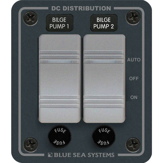 Blue Sea 8664 Contura 2 Bilge Pump Control Panel [8664] - Twin Screws Marine Service