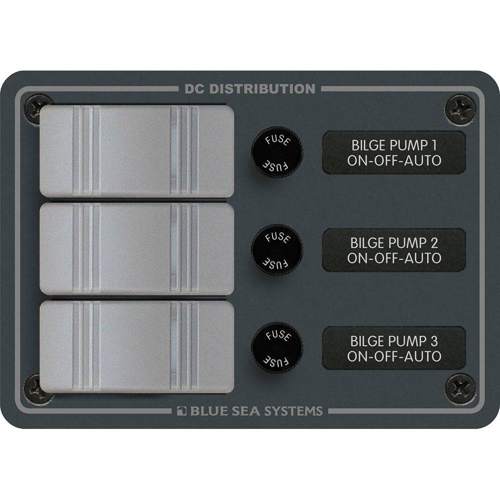 Blue Sea 8665 Contura 3 Bilge Pump Control Panel [8665] - Twin Screws Marine Service