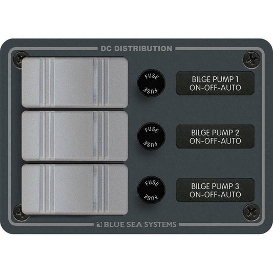 Blue Sea 8665 Contura 3 Bilge Pump Control Panel [8665] - Twin Screws Marine Service