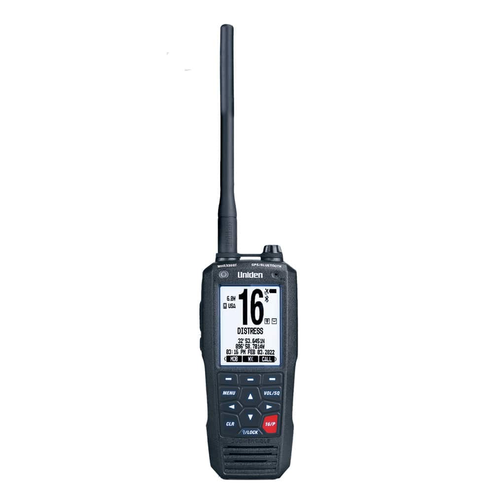 Uniden MHS338BT VHF Marine Radio w/GPS  Bluetooth [MHS338BT] - Twin Screws Marine Service