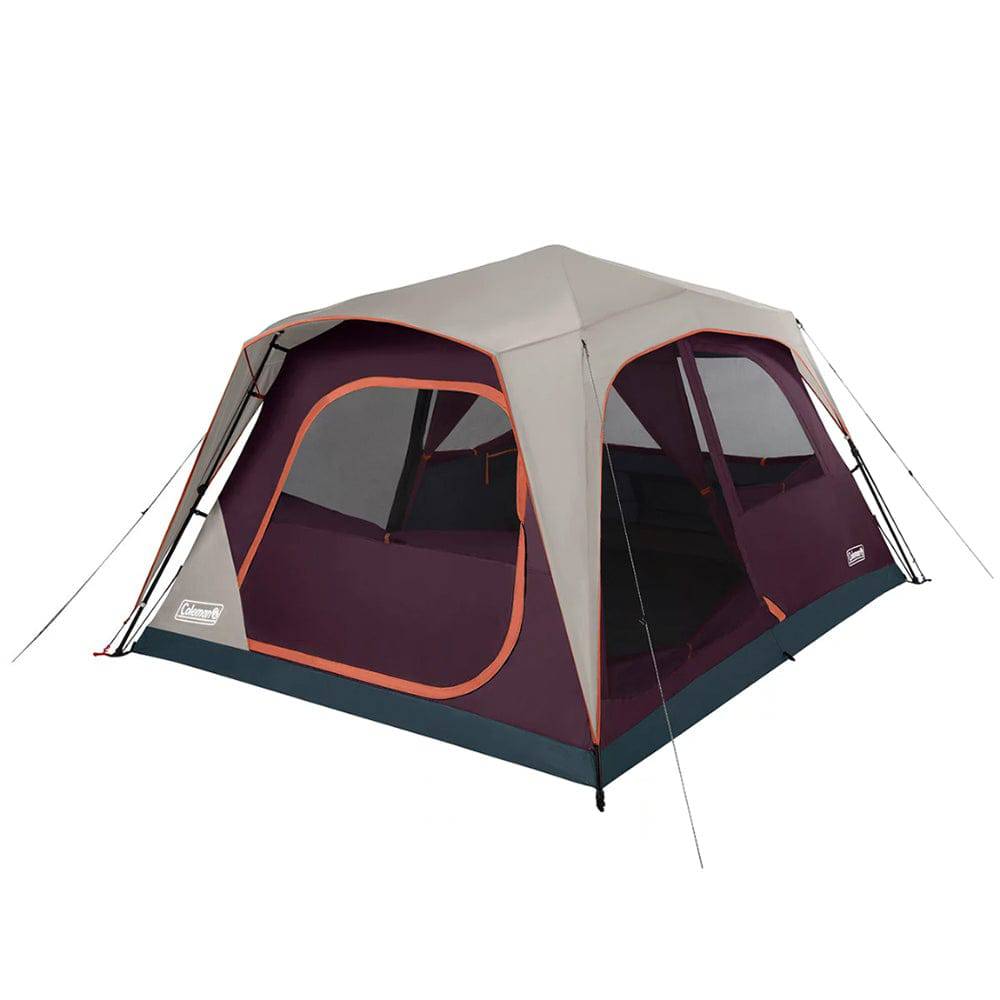 Coleman Skylodge 8-Person Instant Camping Tent - Blackberry [2000038276] - Twin Screws Marine Service