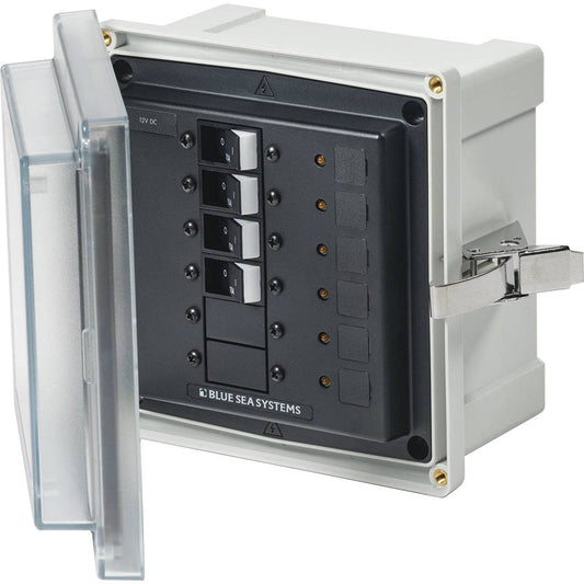Blue Sea 3134 - SMS Panel Enclosure w/4 Branch (12/24V) - 12/24V DC [3134] - Twin Screws Marine Service