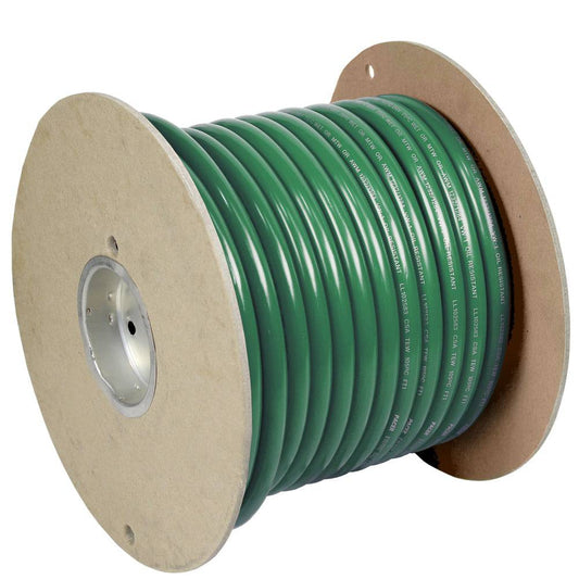 Pacer Green 6 AWG Battery Cable - 100 [WUL6GN-100] - Twin Screws Marine Service
