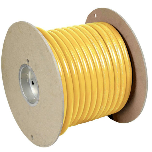 Pacer Yellow 4 AWG Battery Cable - 100 [WUL4YL-100] - Twin Screws Marine Service