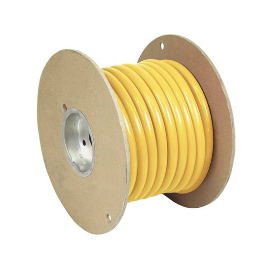 Pacer Yellow 2/0 AWG Battery Cable - 50 [WUL2/0YL-50] - Twin Screws Marine Service