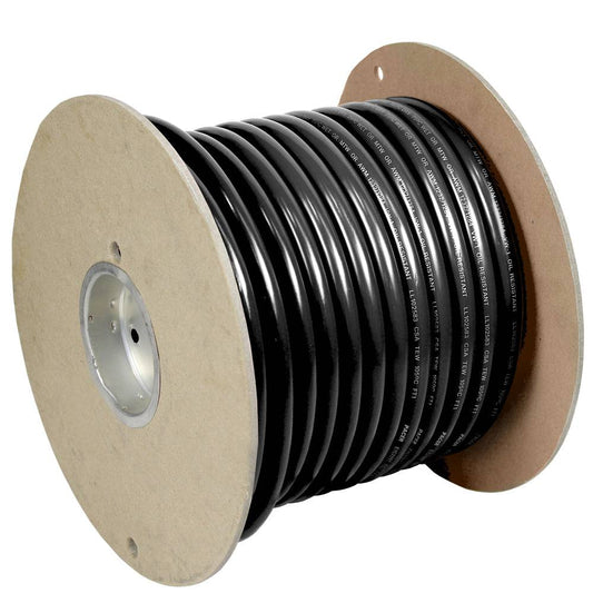 Pacer Black 2/0 AWG Battery Cable - 100 [WUL2/0BK-100] - Twin Screws Marine Service