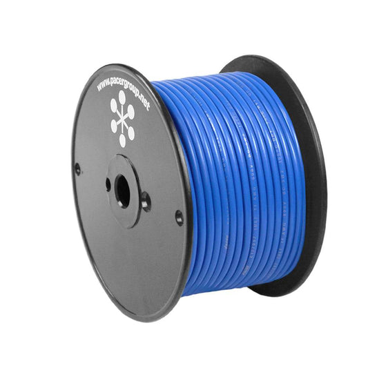 Pacer Blue 18 AWG Primary Wire - 100 [WUL18BL-100] - Twin Screws Marine Service