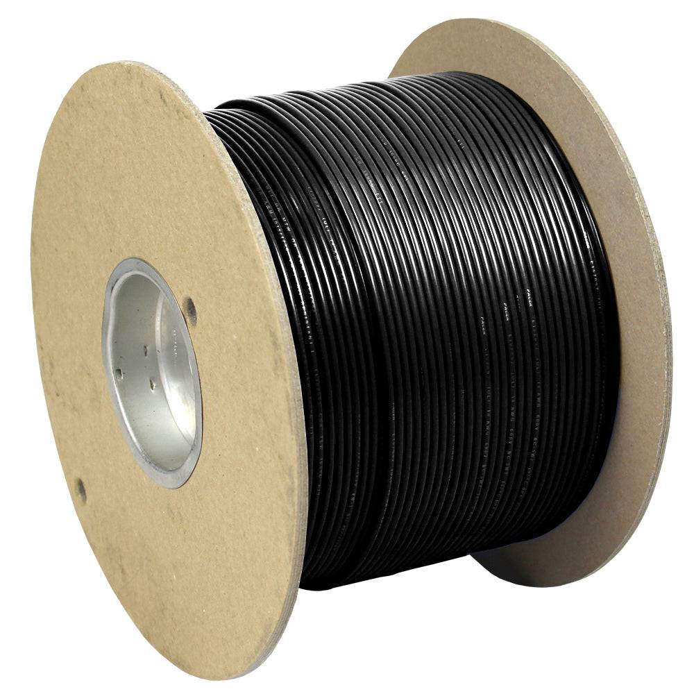 Pacer Black 18 AWG Primary Wire - 1,000 [WUL18BK-1000] - Twin Screws Marine Service