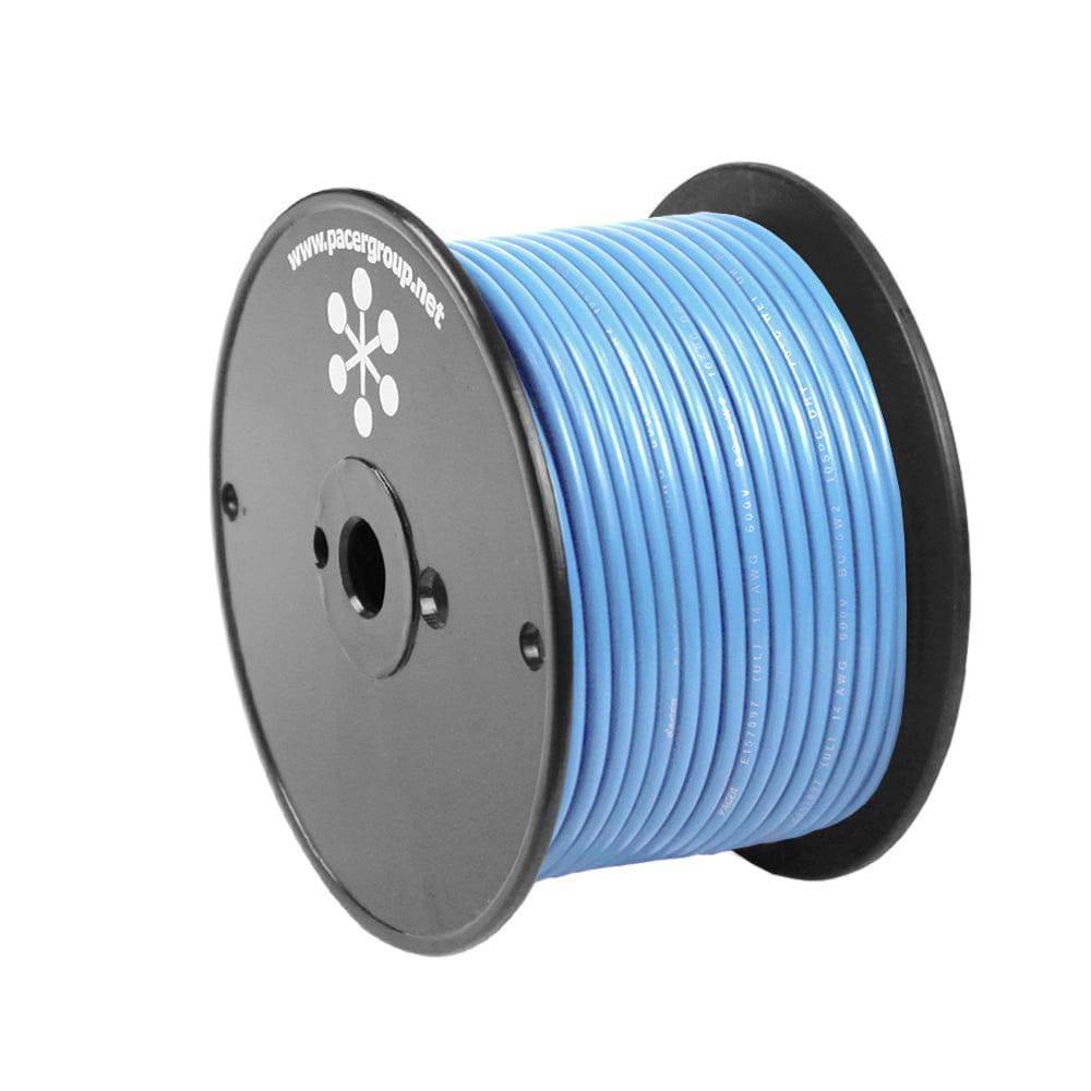 Pacer Light Blue 16 AWG Primary Wire - 100 [WUL16LB-100] - Twin Screws Marine Service