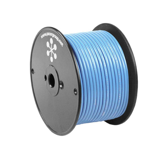 Pacer Light Blue 16 AWG Primary Wire - 100 [WUL16LB-100] - Twin Screws Marine Service