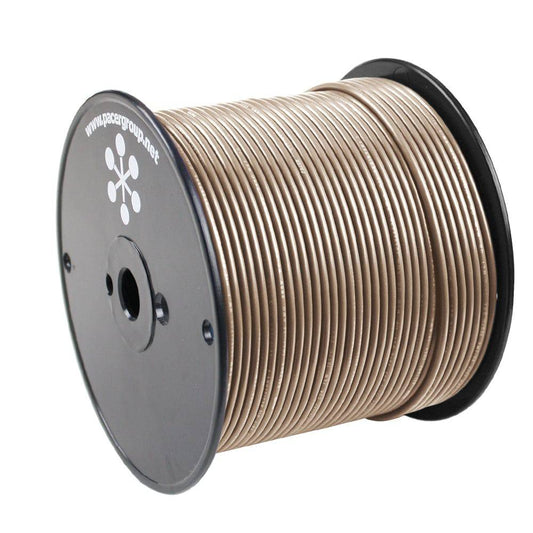 Pacer Tan 16 AWG Primary Wire - 500 [WUL16TN-500] - Twin Screws Marine Service