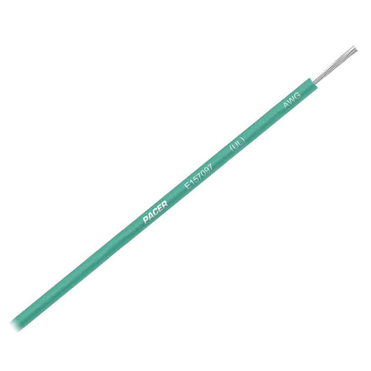 Pacer Green 14 AWG Primary Wire - 18 [WUL14GN-18] - Twin Screws Marine Service