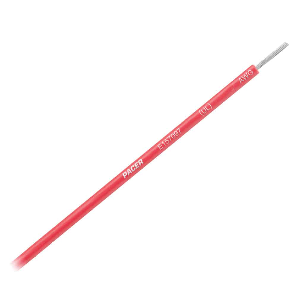 Pacer Red 14 AWG Primary Wire - 25 [WUL14RD-25] - Twin Screws Marine Service