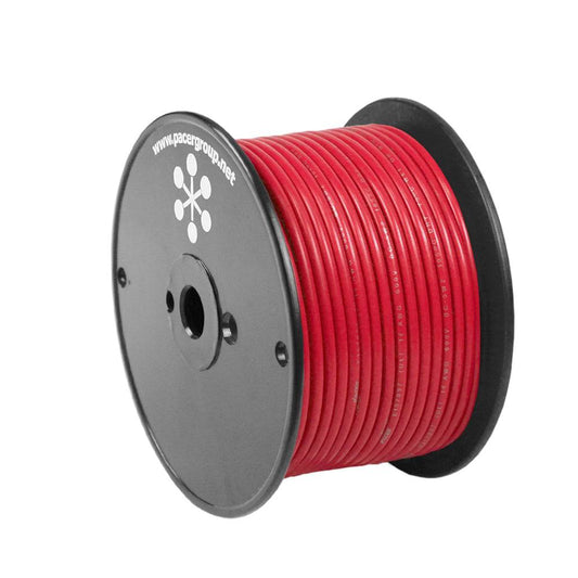 Pacer Red 10 AWG Primary Wire - 100 [WUL10RD-100] - Twin Screws Marine Service