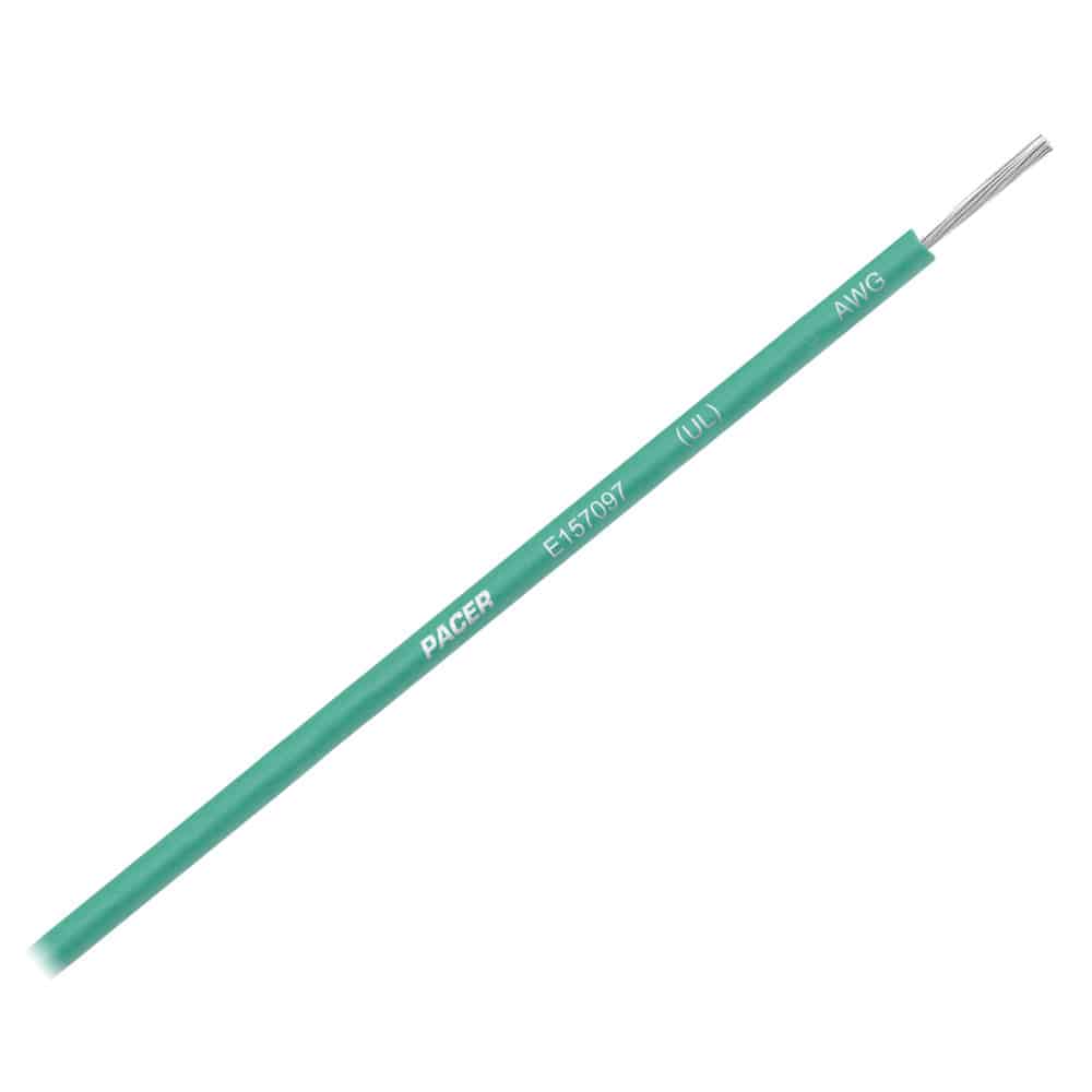 Pacer Green 8 AWG Primary Wire - 25 [WUL8GN-25] - Twin Screws Marine Service