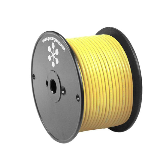 Pacer Yellow 8 AWG Primary Wire - 100 [WUL8YL-100] - Twin Screws Marine Service