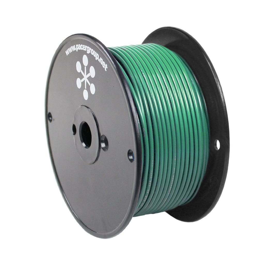 Pacer Green 8 AWG Primary Wire - 250 [WUL8GN-250] - Twin Screws Marine Service