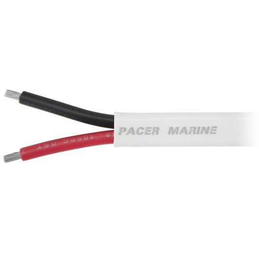 Pacer 8/2 AWG Duplex Cable - Red/Black - Sold By The Foot [W8/2DC-FT] - Twin Screws Marine Service