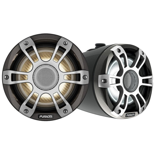 Fusion Signature Series 3i 6.5" Wake Tower CRGBW Speakers - Black [010-02771-51] - Twin Screws Marine Service