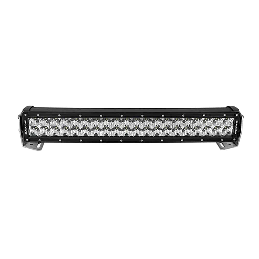 Black Oak Pro Series 3.0 Curved Double Row 20" LED Light Bar - Combo Optics - Black Housing [20CC-D5OS] - Twin Screws Marine Service