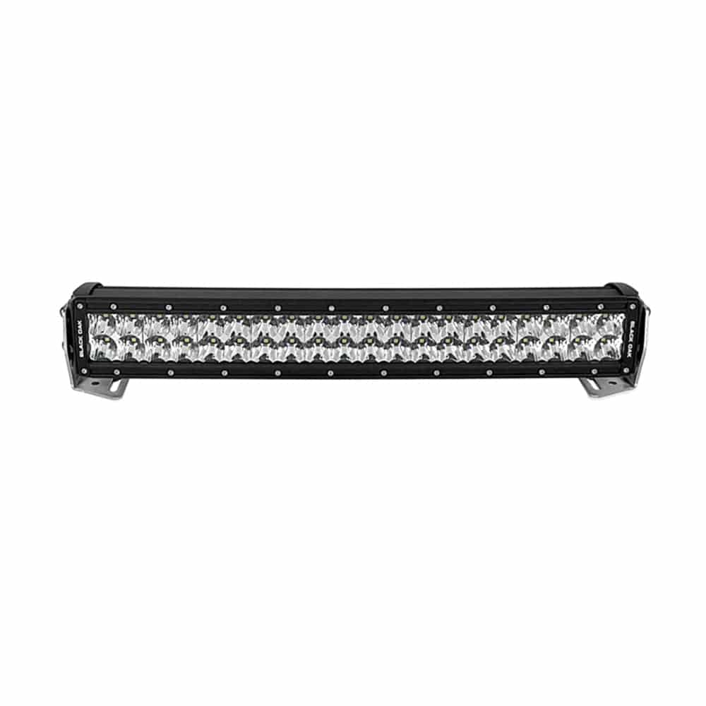 Black Oak Pro Series 3.0 Double Row 20" LED Light Bar - Combo Optics - Black Housing [20C-D5OS] - Twin Screws Marine Service