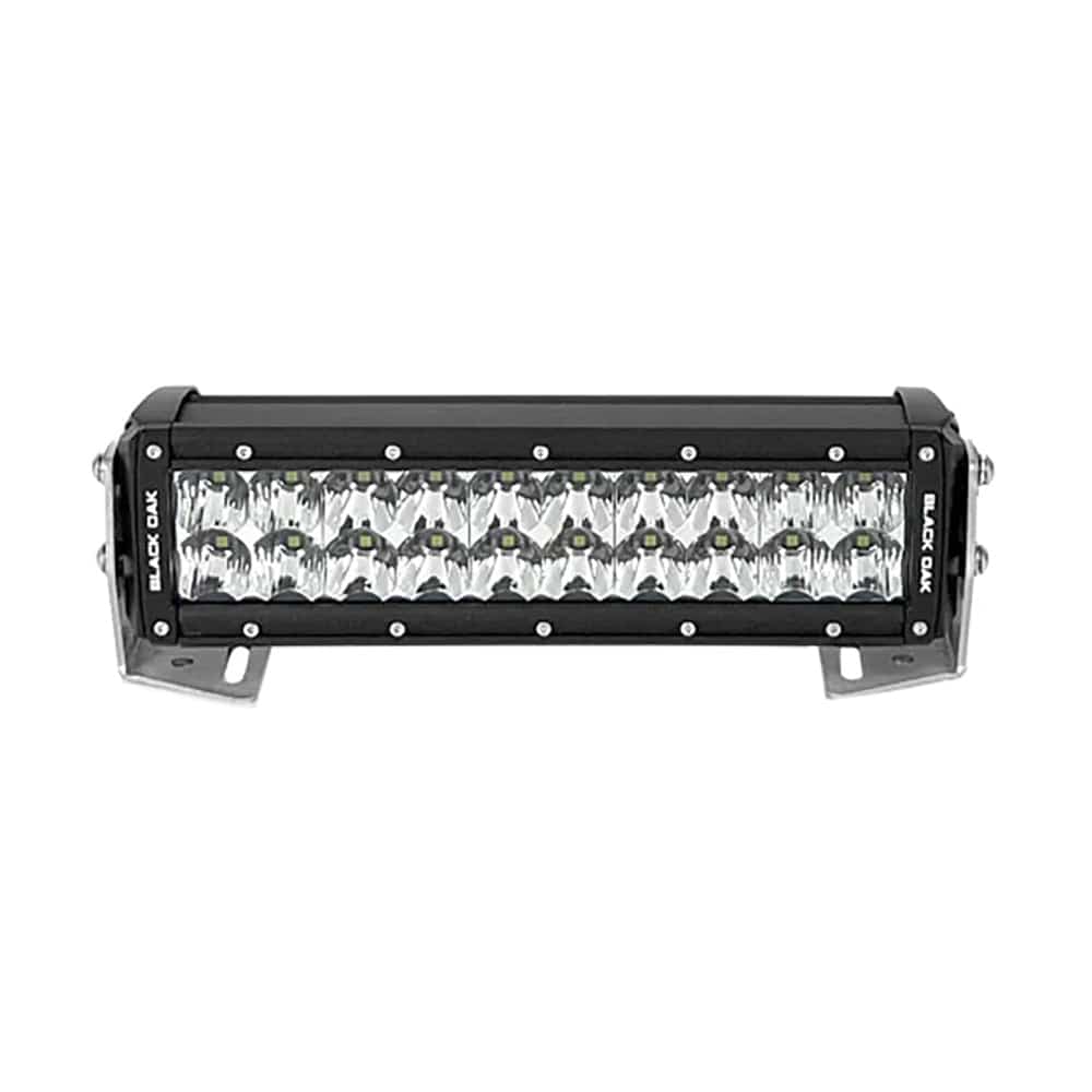 Black Oak Pro Series 3.0 Double Row 10" LED Light Bar - Combo Optics - Black Housing [10C-D5OS] - Twin Screws Marine Service