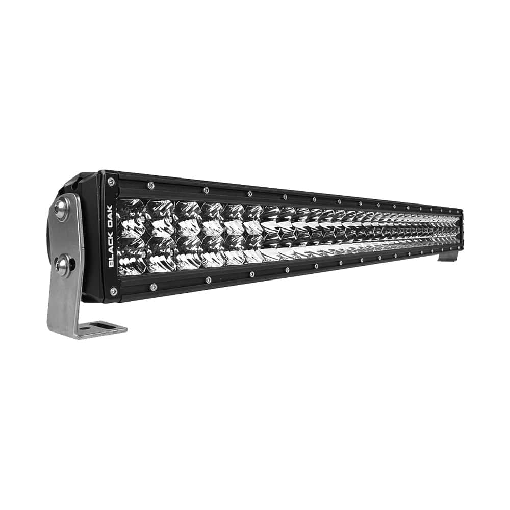 Black Oak Pro Series 3.0 Double Row 30" LED Light Bar - Combo Optics - Black Housing [30C-D5OS] - Twin Screws Marine Service