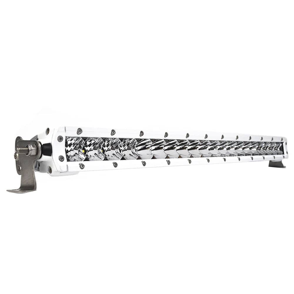 Black Oak Pro Series 3.0 Single Row 20" LED Light Bar - Combo Optics - White Housing [20CM-S5OS] - Twin Screws Marine Service