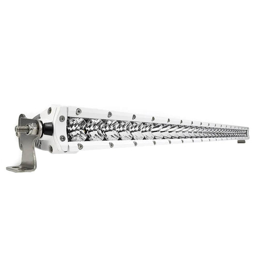 Black Oak Pro Series 3.0 Single Row 30" LED Light Bar - Combo Optics - White Housing [30CM-S5OS] - Twin Screws Marine Service