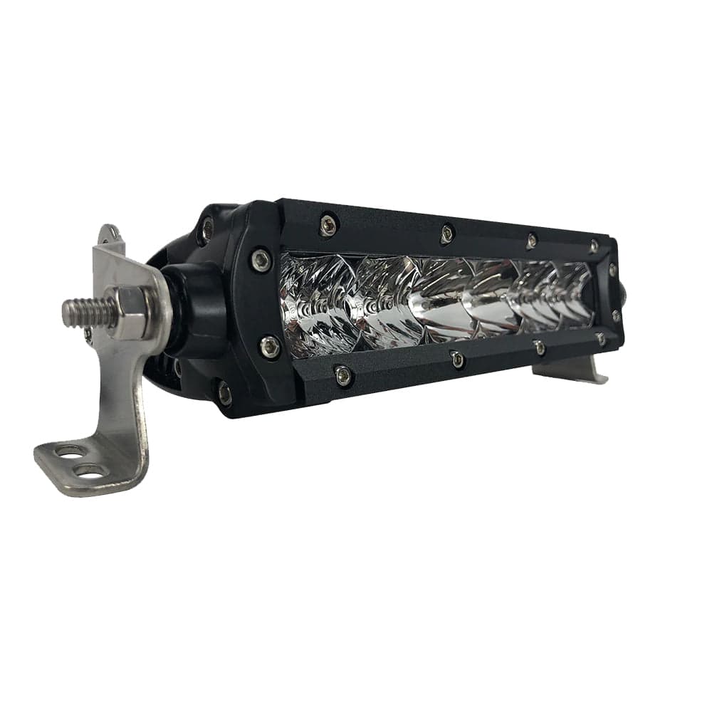 Black Oak Pro Series 3.0 Single Row 6" LED Light Bar - Combo Optics - Black Housing [6C-S5OS] - Twin Screws Marine Service