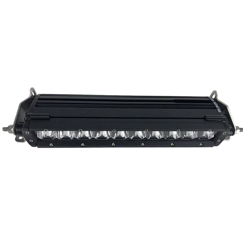 Black Oak 10" Single Row LED Light Bar - Combo Optics - Black Housing - Pro Series 3.0 [10C-S5OS] - Twin Screws Marine Service
