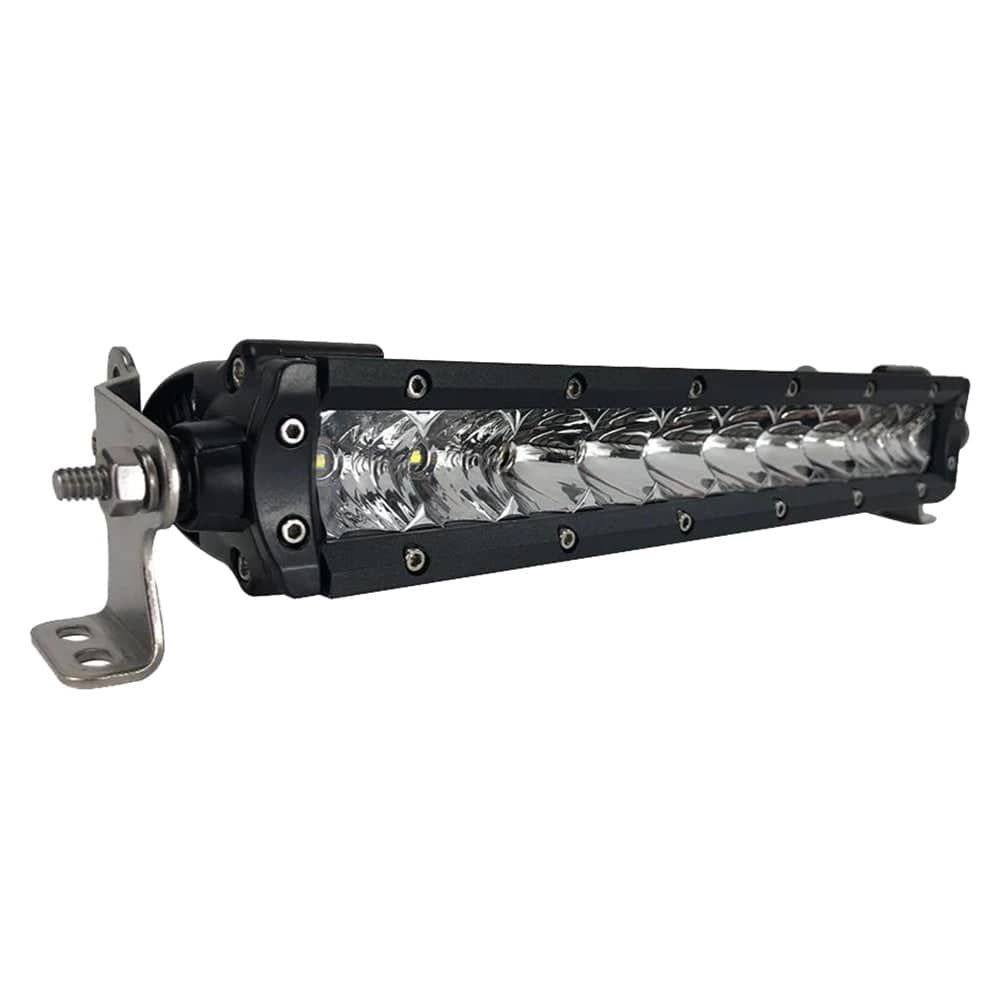 Black Oak 10" Single Row LED Light Bar - Combo Optics - Black Housing - Pro Series 3.0 [10C-S5OS] - Twin Screws Marine Service
