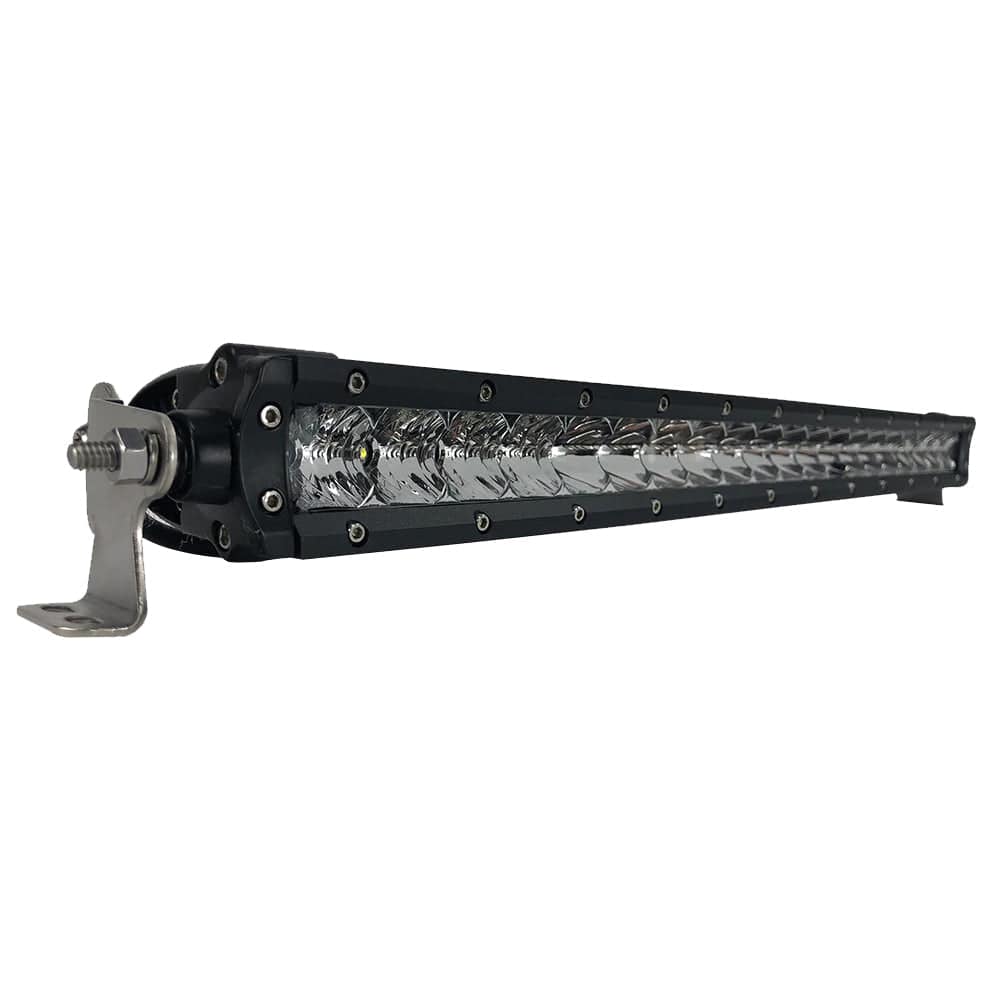 Black Oak 20" Single Row LED Light Bar - Combo Optics - Black Housing - Pro Series 3.0 [20C-S5OS] - Twin Screws Marine Service