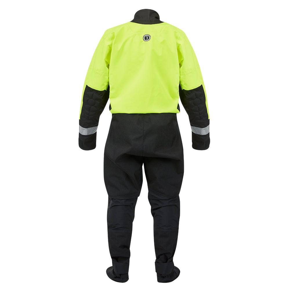 Mustang MSD576 Water Rescue Dry Suit - Fluorescent Yellow Green-Black - XL [MSD57602-251-XL-101] - Twin Screws Marine Service