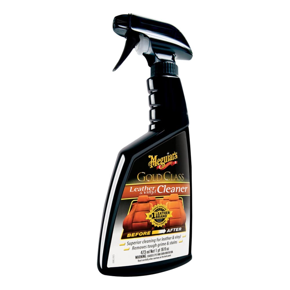 Meguiars Gold Class Leather  Vinyl Cleaner - 16oz [G18516] - Twin Screws Marine Service