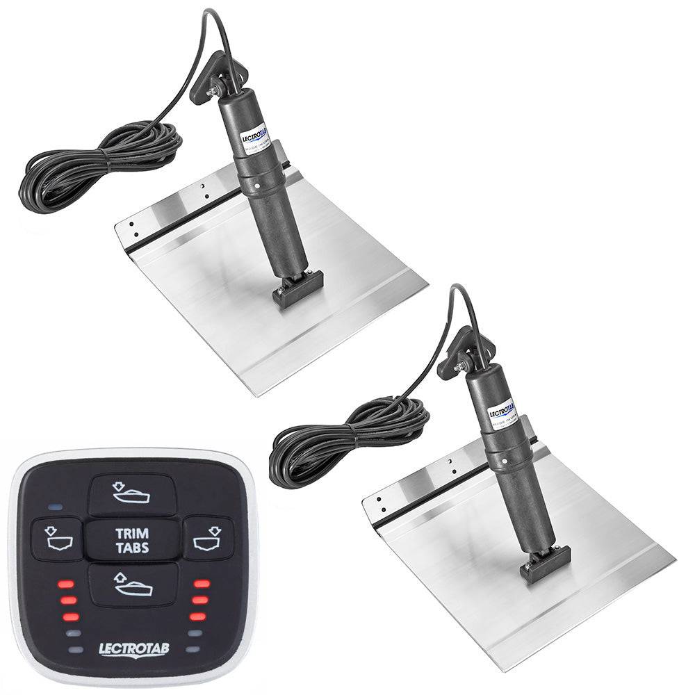 Lectrotab XKA Aluminum Alloy Trim Tab Kit w/MLC-1 Control - 12 x 24 [XKASML12X24A] - Twin Screws Marine Service