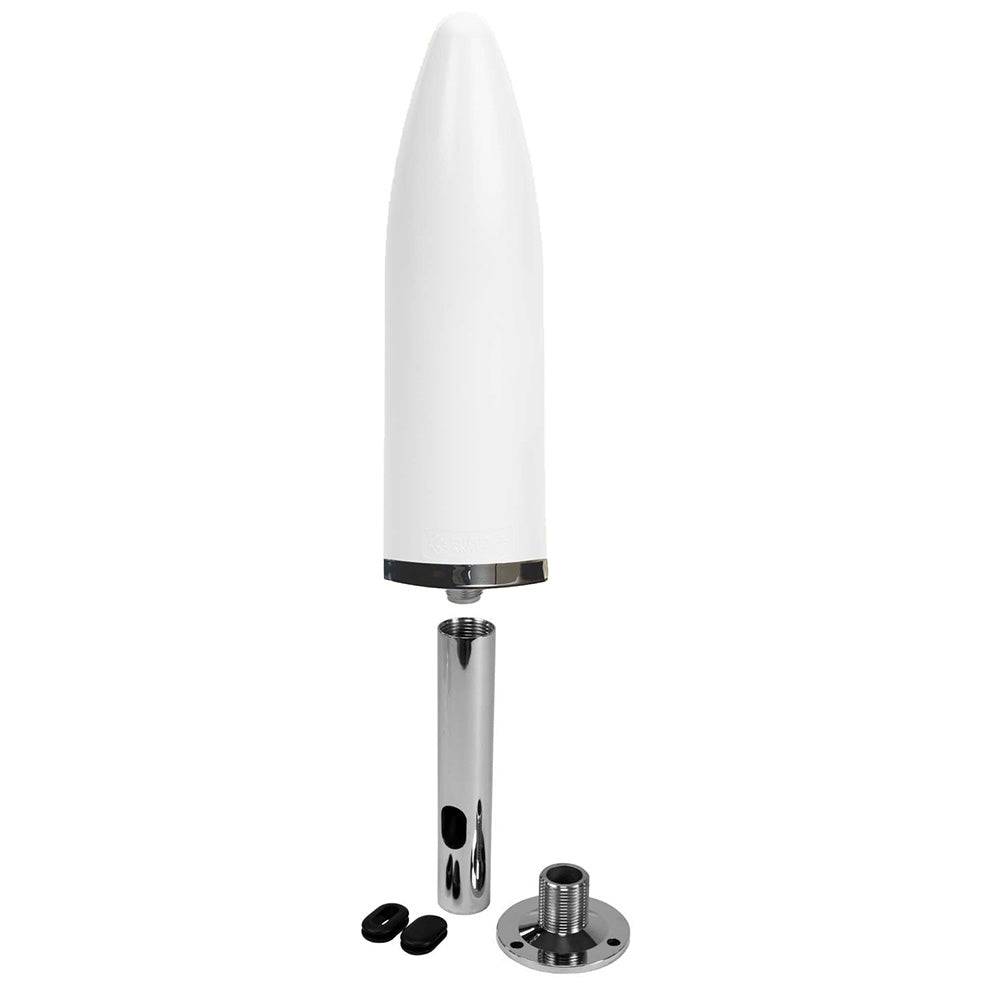 Digital Antenna 1664-PW Wideband 4G/5G/LTE/WiFi Omni w/F114  DM194 Deck Mount [1664-PW] - Twin Screws Marine Service