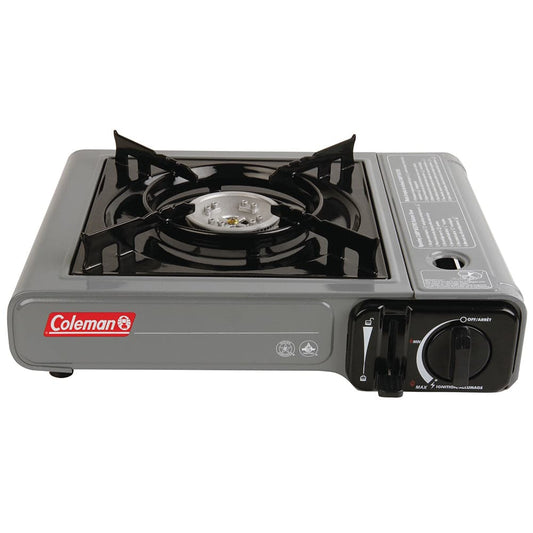 Coleman Table Top 1 Burner Butane Camping Stove - Grey [2000037885] - Twin Screws Marine Service