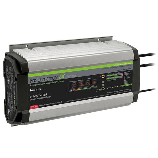 ProMariner ProTournament 240 Elite Series3 2-Bank On-Board Marine Battery Charger [53242] - Twin Screws Marine Service
