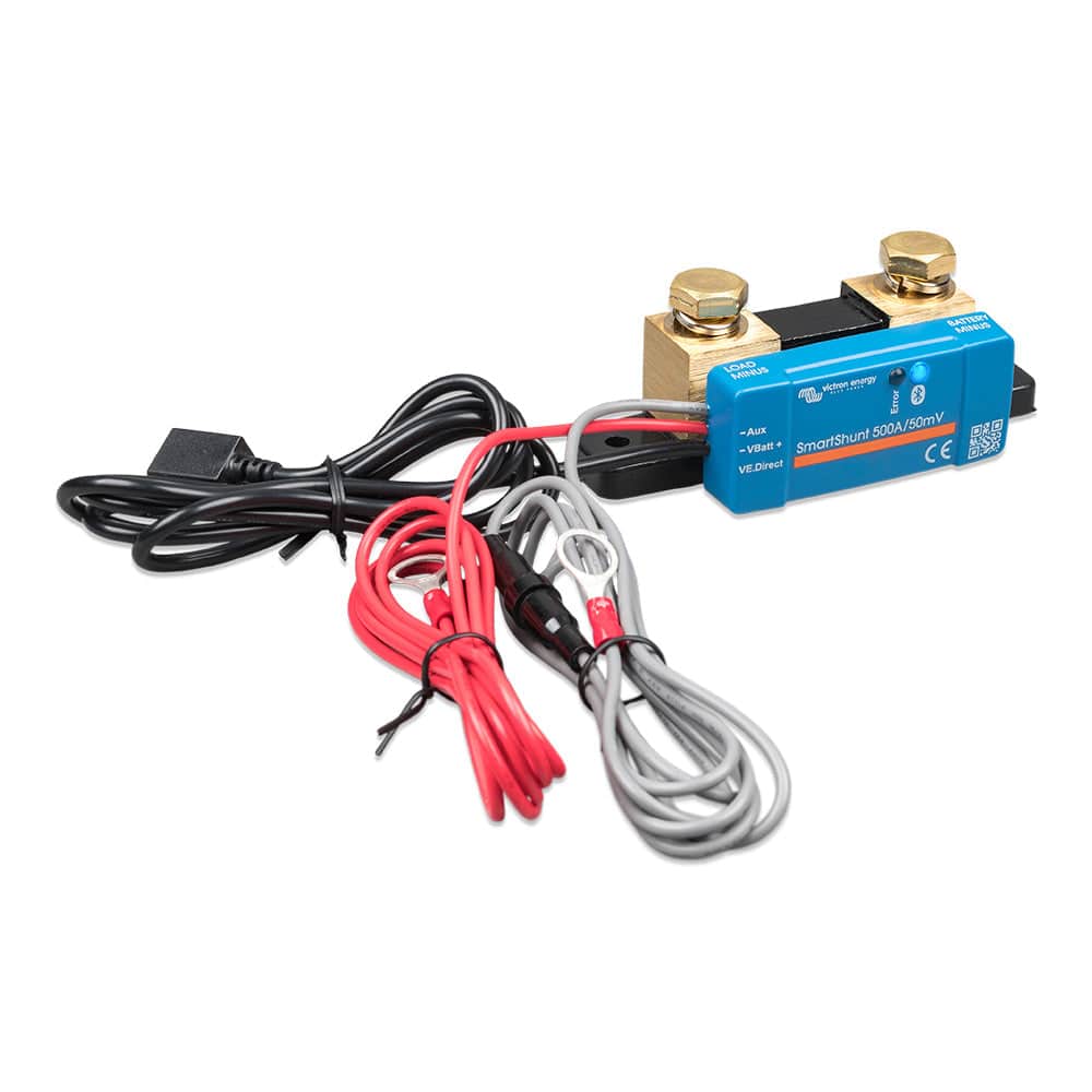 Victron SmartShunt 500A/50MV IP65 Bluetooth Battery Monitor [SHU065150050] - Twin Screws Marine Service