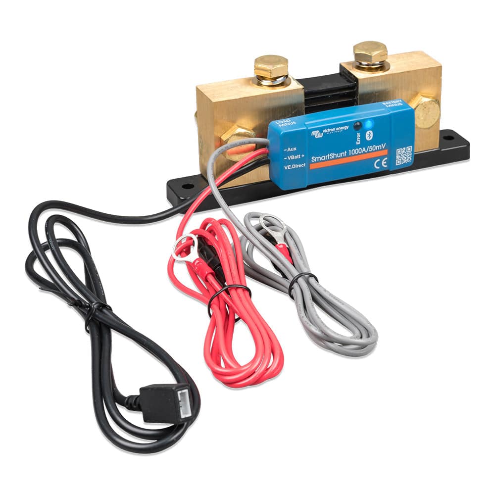 Victron SmartShunt 1000A/50MV IP65 Bluetooth Battery Monitor [SHU065210050] - Twin Screws Marine Service