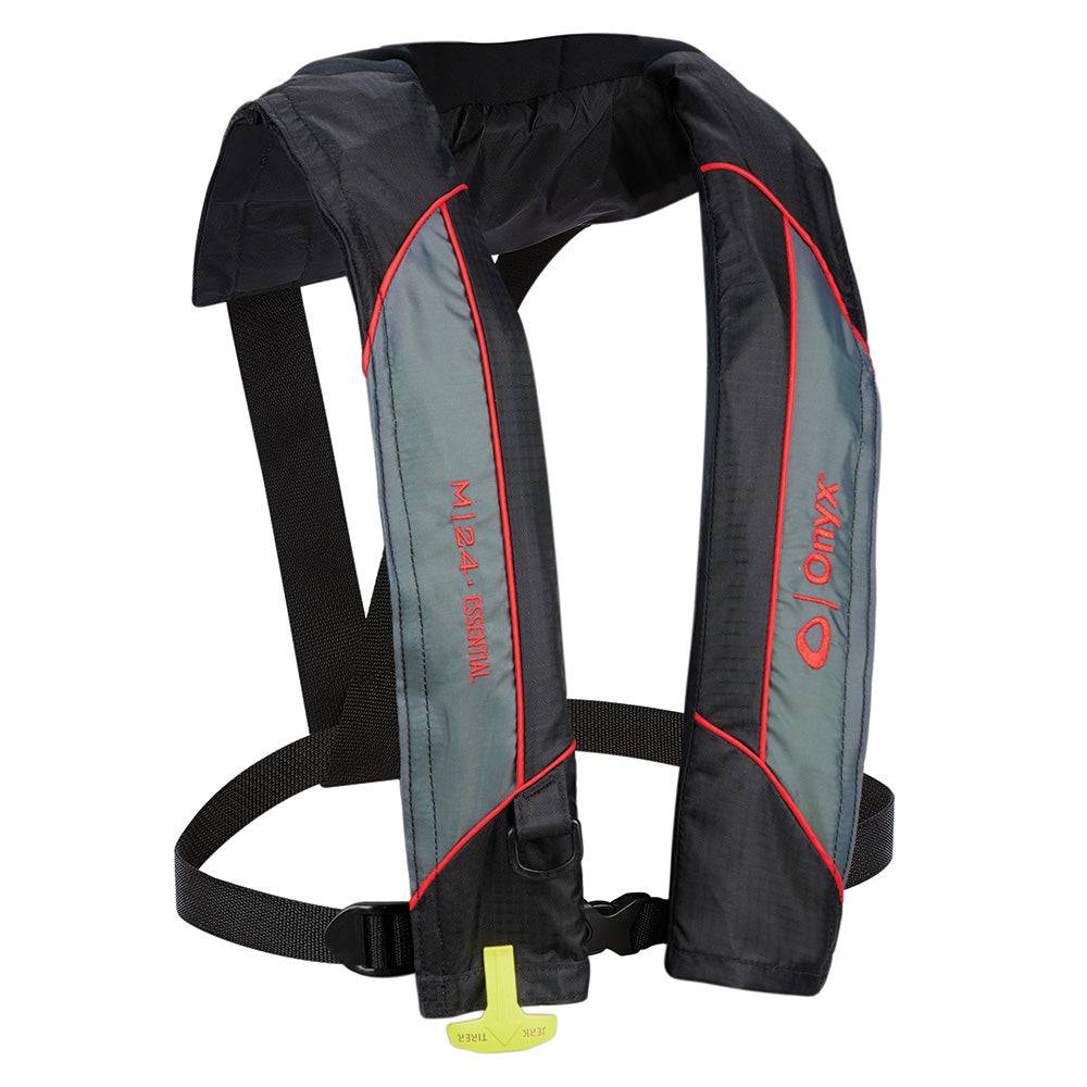 Onyx M-24 Essential Manual Inflatable Life Jacket - Red - Adult Universal [131200-100-004-23] - Twin Screws Marine Service