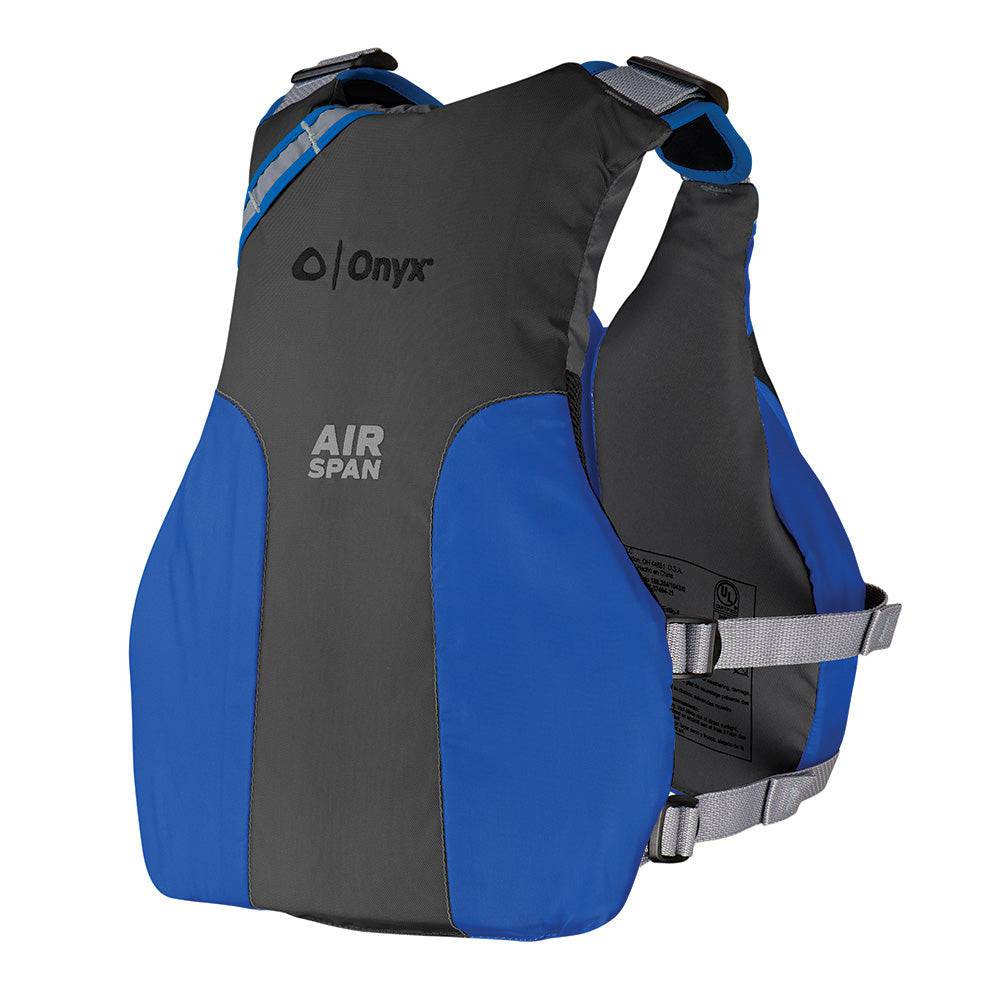 Onyx Airspan Breeze Life Jacket - M/L - Blue [123000-500-040-23] - Twin Screws Marine Service