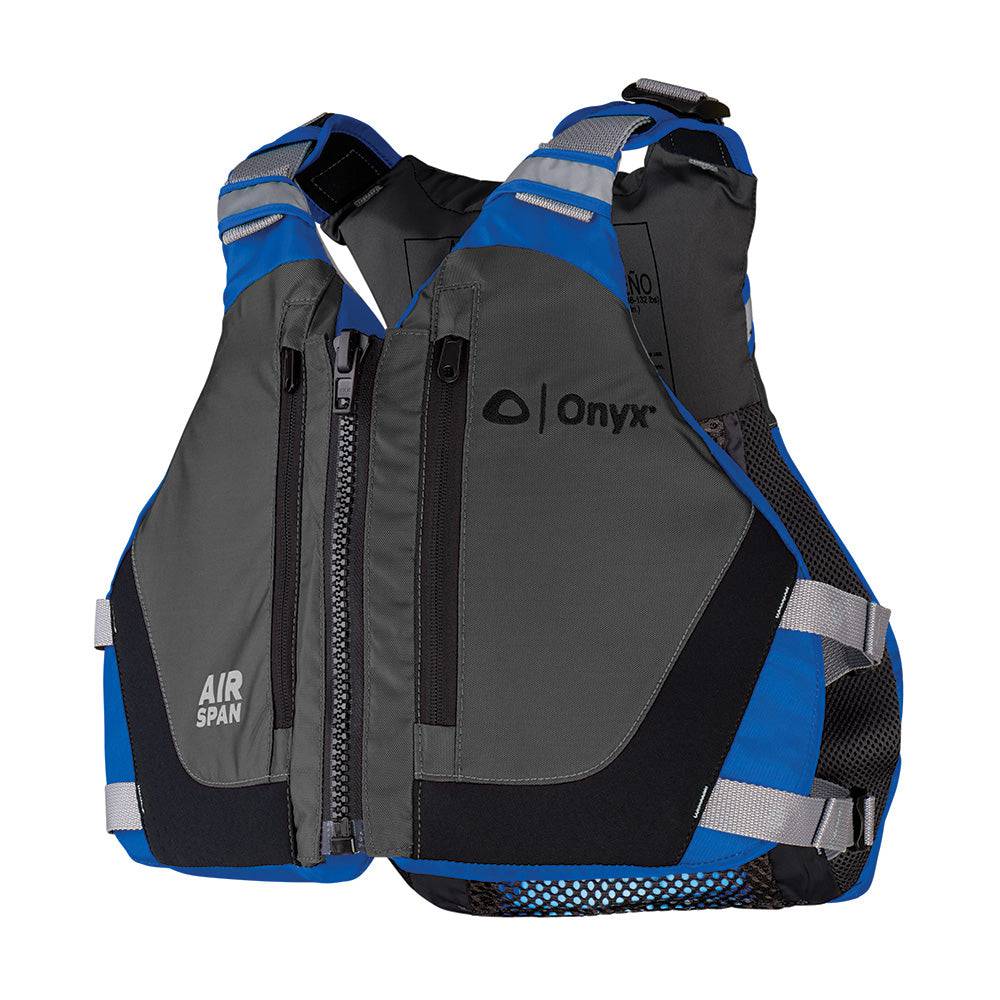 Onyx Airspan Breeze Life Jacket - M/L - Blue [123000-500-040-23] - Twin Screws Marine Service